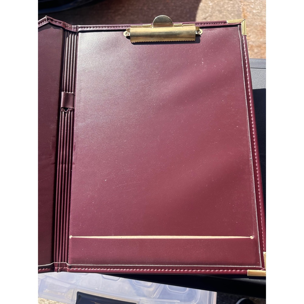 USC University of Southern California Portfolio Clipboard Burgundy Gold Seal - Picture 5 of 9